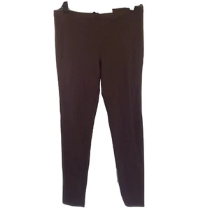 Hue Leggings Women's Small New Cotton EDV Brown Stretch U14635 Pull On Pants - Picture 1 of 6