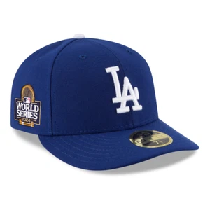 59FIFTY 7 1/8 LOW PROFILE DODGERS 2024 WORLD SERIES PARTICIPANT FITTED NEW ERA - Picture 1 of 1