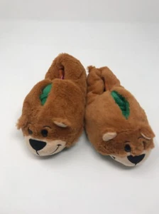 NEW FlipaZoo KIDS TODDLERS SLIPPERS SIZE Small 10/11 ALLIGATOR BEAR I11 - Picture 1 of 5