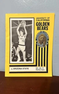 Programa de baloncesto University CAL 1985 Golden Bears vs Arizona Sun Devils NCAA - Imagen 1 de 10