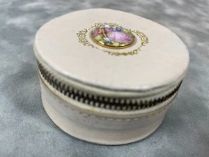 Vintage Travel Sewing Kit - Zip Case w/ Scissors, Thread & Notions - Victorian - Picture 1 of 14