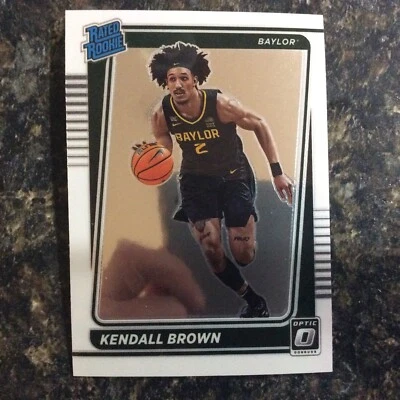 2022-23 Panini Chronicles Donruss Optic #16 Kendall Brown RC - Image 1 of 2