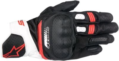 Alpinestars SP-5 Gloves - Black/White/Red - Medium Foto 1 de 3