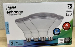 Feit Electric LED PAR38 Bulbs, 75W Equivalent, Non Dimmable, 5000k Daylight, 750 - Picture 1 of 2