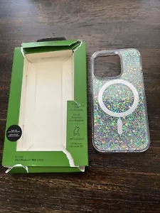 Funda rígida Kate Spade NY MagSafe para iPhone 15 Pro (6,1"" grueso brillo USO - Imagen 1 de 9