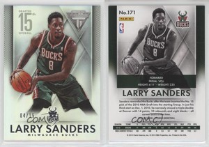 2013-14 Panini Titanium Draft Position /15 Larry Sanders #171