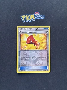 Pokemon TCG Startling Megaphone Flashfire Reverse Holo 97/106 LP. - Picture 1 of 3