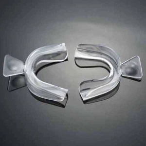 Bandejas bucales blanqueadoras dentales para blanquear protección térmica encías molienda dental - Imagen 1 de 2