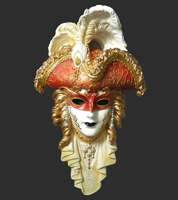 Máscara Veneziana La Pirata Del Pirata Decoración Carnaval Venecia Máscara 20600 - Image 1 of 3