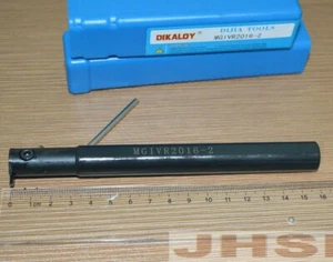 Soporte para herramientas de corte de ranura de torno MGIVR2016-2 16x150 mm para 2 mm de ancho MGMN200 - Imagen 1 de 3
