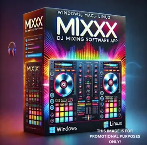 MIXXX - DJ Mixing Software App (VirtualDJ Alternative) für Windows, MAC & Linux - Bild 1 von 3