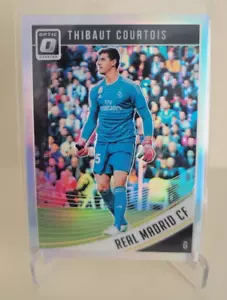 2018-19 DONRUSS OPTIC THIBAUT COURTOIS SILVER HOLO PRIZM #32 REAL MADRID - Picture 1 of 2