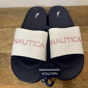 Nautica Mens Dolan Slide Sandels Size 10 