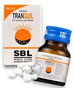 SBL Tranquil Tablet (25gm) Homeopathy Medicines For Stress, Anxiety & Depression - Picture 1 of 3