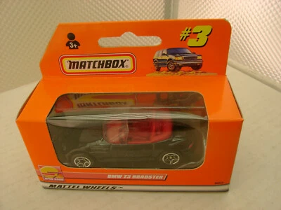 1999 MATCHBOX SUPERFAST #3 BLACK BMW Z3 ROADSTER NEW IN BOX - Image 1 of 3