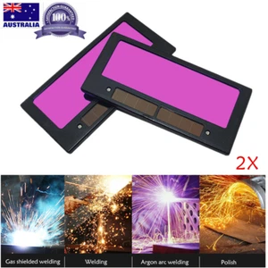 2X Solar Auto Darkening Welding Helmet Lens Filter Welding Helmet Mask Lens AU - Picture 1 of 11
