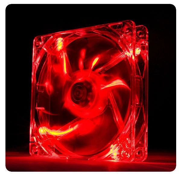 Thermaltake CL-F019-PL12RE-A Pure 12 LED Red 120mm Fan - Image 1 of 1
