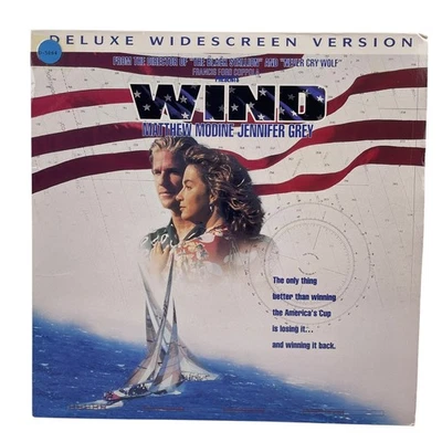 Wind LaserDisc 1992 Drama Deluxe Widescreen Edition Columbia TriStar Foto 1 de 4