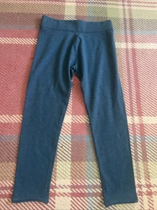Seasalt Cornwall Sea Dance Leggings Teal 95% Organic Cotton Size UK 12 - Picture 1 of 4