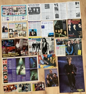 Depeche Mode Clippings Poster Berichte Cuttings Sammlung Collection Package #2 - Bild 1 von 1