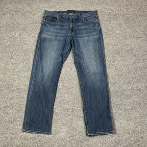 Lucky Brand 363 Vintage Straight Jeans Men's 36x32 Denim Blue - Picture 1 of 7