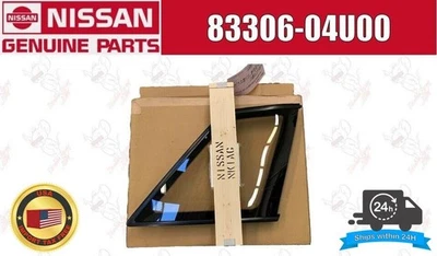 NISSAN Originale Skyline R32 VETRO ASSEMBLATO FINESTRA LATERALE RH 83306-04U0... - Immagine 1 di 4