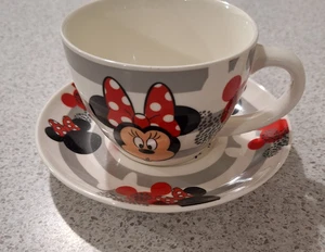 Disney Mini Mouse Cup & Saucer large cup. porcelin - Picture 1 of 5