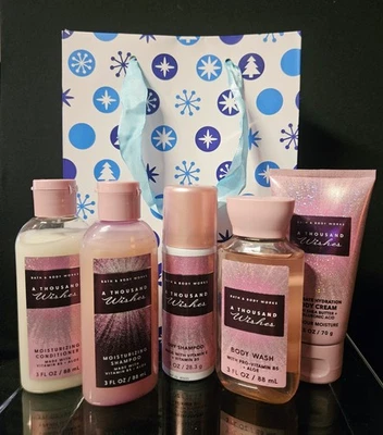 Bath & Body Works A Thousand Wishes 5 Piece Travel Size Set - Image 1 of 3