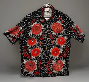 Camisa Loco Mosquito Japonesa Máscara Oni Para Hombres Talla L Estilo Tatuaje Mafia Asiática Yakuza - Imagen 1 de 12