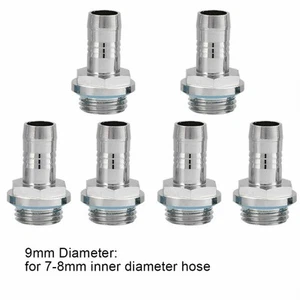 Brass Barb Fittings Tube Tow-touch Fitting Barb Connector For PC Water Cooling - Afbeelding 1 van 8
