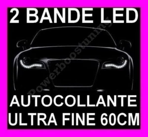 Streifen LED SMD Flexibel Weiß Scheinwerfer Tagfahrlicht Tagaktiv Xenon Innen - Bild 1 von 5