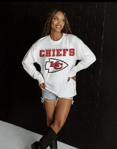 Neu Kansas City Chiefs Damen-Sweatshirt Large - Bild 1 von 3