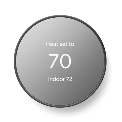 Google Nest Thermostat GA02081-US – Charcoal - Image 1 of 4