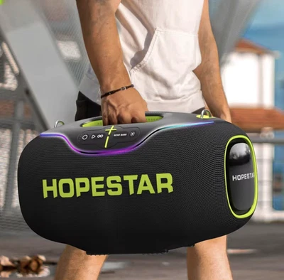 HOPESTAR A80 350W Big Power Outdoor Waterproof Portable Bluetooth Boombox - Image 1 of 4