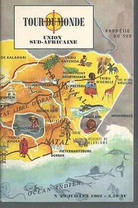 TOUR DU MONDE 29.UNION SUD-AFRICAINE. Juillet 1962. MB35 - Imagen 1 de 1