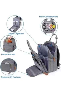 WELAVILA BABY WICKELRUCKSACK 41 CM X30 CM X21 CM NEU MIT ETIKETT - Bild 1 von 8