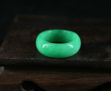 2 cm Chinese green Jade Ring natural Jade Ring jewelry