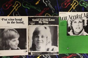 ANNE MURRAY Put Your Hand In The SEND A LITTLE LOVE You Needed Me SHEET MUSIC 3