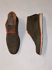 Polo Ralph Lauren - Whiston Chukka Boot/Shoes Mens Size 10.5/ Gray/Orange Trim