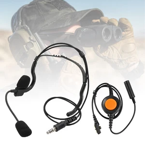 7.1-C8 Rear Mount Big Plug Tactical Headset per Hytera PD780/700/788/782 PT580H` - Zdjęcie 1 z 19