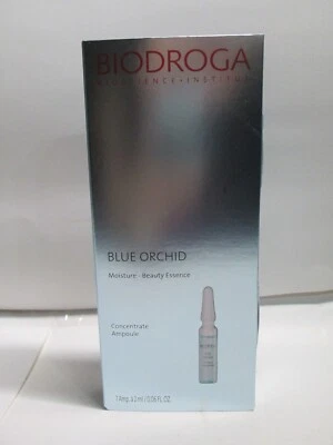 BIODROGA BLUE ORCHID AMPOLLA CONCENTRADA HIDRATANTE 7 X2 ML /0,06 FL. OZ NUEVO Foto 1 de 2