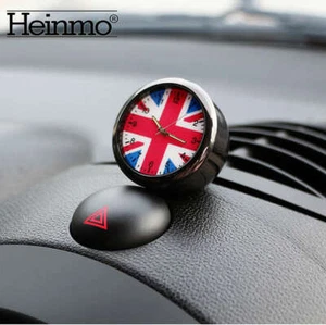 Union Jack Car Clock Dashboard Decor Accessories For MINI Cooper R56 R60 F55 F56 - Picture 1 of 5