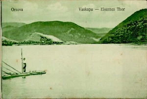 IMR02290 Rumänien Mehedinti Portile de Fier Dunarea Donau Fluss Floß Landschaft - Bild 1 von 2