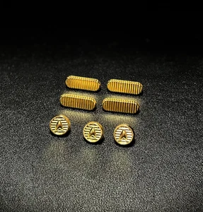 Naval Trek Commendation Pin - 3 Delta Pips und 4 Quietscher ** GRATIS USA VERSAND** - Bild 1 von 1