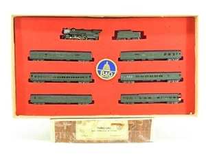 N Scale Con-Cor Rivarossi B&O Capitol Limited 4-6-2 Steam + 6 Passenger Car Set - Picture 1 of 12