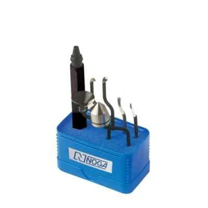 Noga SP1007 Hand Deburring Tool Set: 7 Pc, HSS, Blade Type RD16.5 - Picture 1 of 1