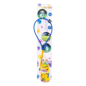 Tuban – Seifenblasenstab in Rosa – 35cm – 250ml Seifenblasenflüssigkeit – Set - Bild 1 von 2