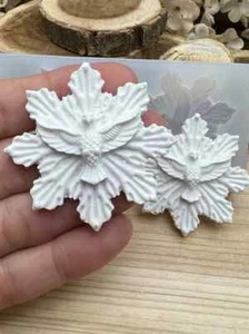 HOLY SPIRIT silicone mold for Christmas ornament-Resin-handcrafts-fondant-wax - Picture 1 of 10