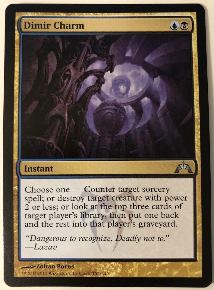 MTG Dimir Charm Gatecrash 154 Regular Uncommon - Image 1 of 1