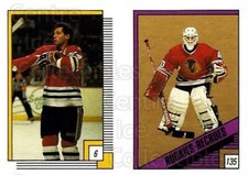 1988-89 O-pee-chee Stickers #006-135 Doug Wilson, Darren Pang